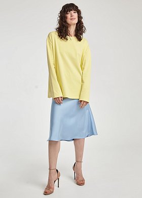 Фото модной одежды - тиана лонгслив желтый сезон 2020 года